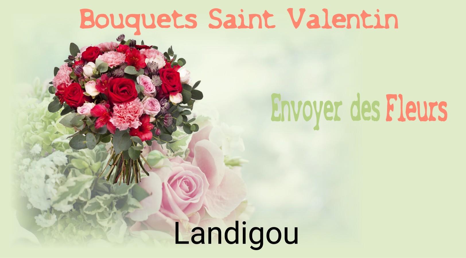 Roses de Saint-Valentin livrées à Landigou